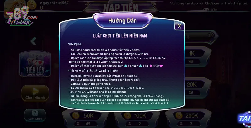 Đọc kỹ luật chơi từng game tại website 789club