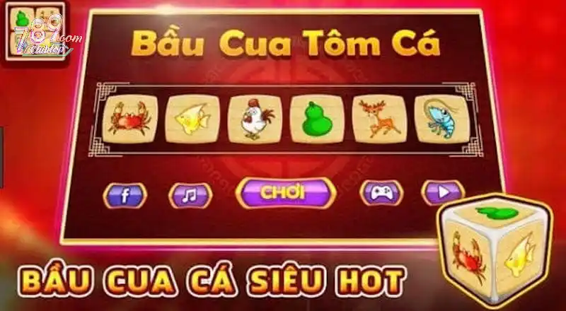 Luật chơi bầu cua trực tuyến tương tự như phiên bản truyền thống